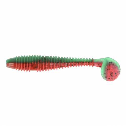 Силикон Zeox Trigger Fat Tail 2.7" 204 Green Red PP