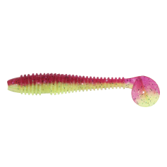 Силикон Zeox Trigger Fat Tail 1.7" 203 Ultra violete Acid Green