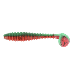 Силикон Zeox Trigger Fat Tail 2.7" 204 Green Red PP