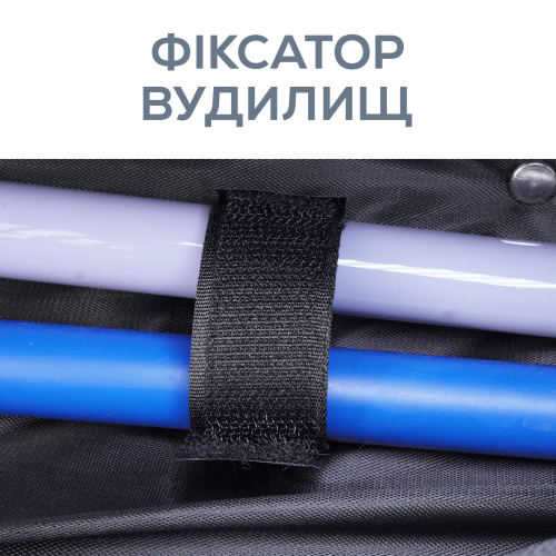 Чохол для вудилищ ZEOX Hard Case Reel-In 125x10см