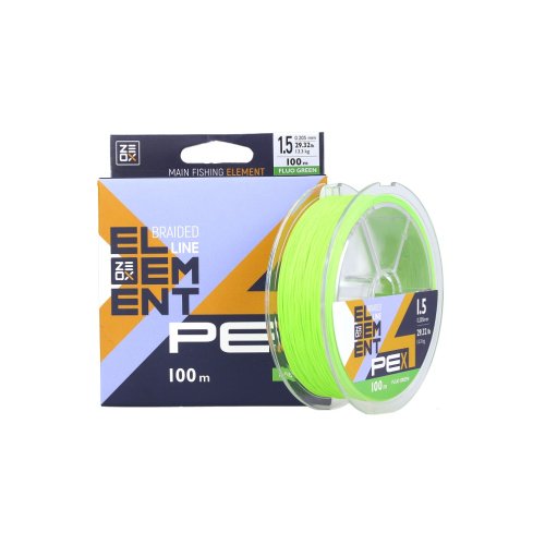 Шнур ZEOX Element PE X4 100м FG #3.0