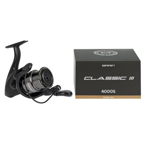 Катушка Brain Classic III Feeder 4000S 4+1BB 4.9:1