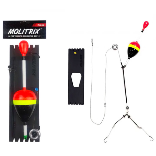 Оснащення Molitrix на товстолоба (2 гачки)