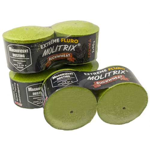 Технопланктон MOLITRIX Extreme FLURO (2 т/90г.) Гречка