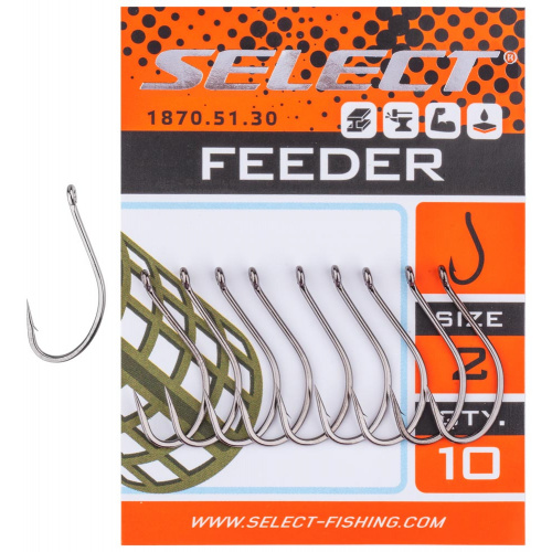 Крючок Select Feeder 4,10 шт/уп