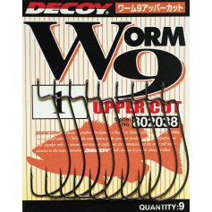 Крючок Decoy Worm 9 Upper Cut 03, 9 шт/уп