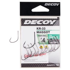 Крючок Decoy KR-33 Maggot 10, 14 шт/уп