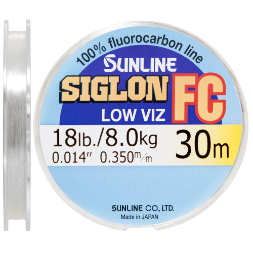 Флюорокарбон Sunline SIG-FC 30м 0.350мм 8кг поводковый