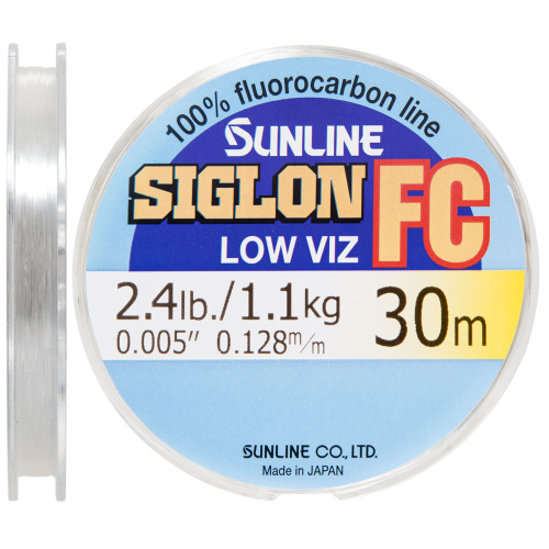 Флюорокарбон Sunline SIG-FC 30м 0.128мм 1.1кг поводковый