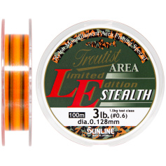 Леска Sunline Troutist Area LE Stealth 100m #0.5/0.117mm 1,25кг