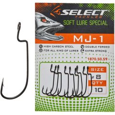 Крючок Select MJ-1 6, 10 шт/уп