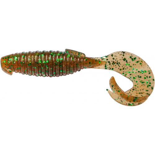 Силікон Keitech Flapper Grub 4" EA#02 Peach Green FLK