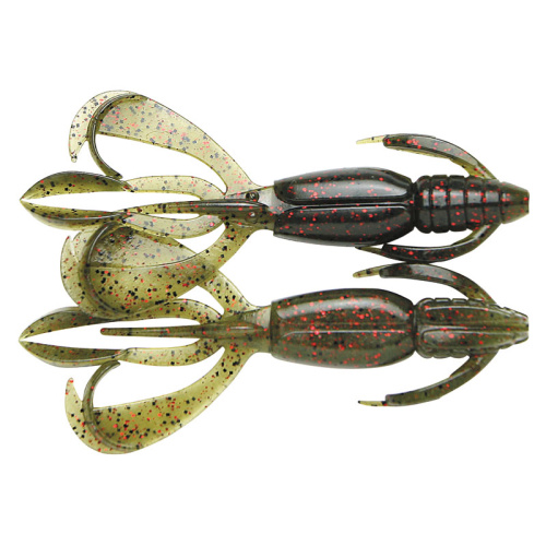 Силикон Keitech Crazy Flapper 4.4" #208 Watermelon PP. Red