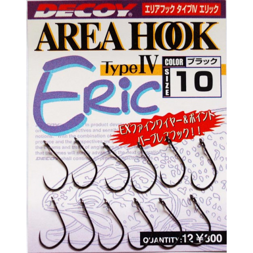 Гачок Decoy Area Hook IV Eric 06, 12 шт/уп