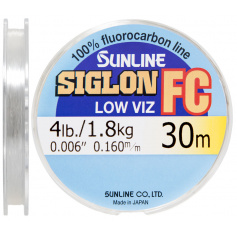 Флюорокарбон Sunline SIG-FC 30м 0.160мм 1.8кг повідковий
