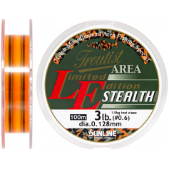 Леска Sunline Troutist Area LE Stealth 100m #0.7/0.138mm 1,75кг