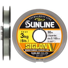 Леска Sunline Siglon V 30м #1.0/0,165мм 3кг