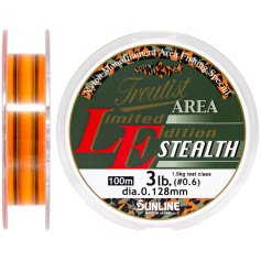 Леска Sunline Troutist Area LE Stealth 100m #0.7/0.138mm 1,75кг