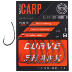 Крючок Brain Curve Shank 04, 10 шт/уп