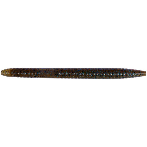 Силикон Keitech Salty Core Stick 5.5" #207 Green Pumpkin PP. Blue FLK