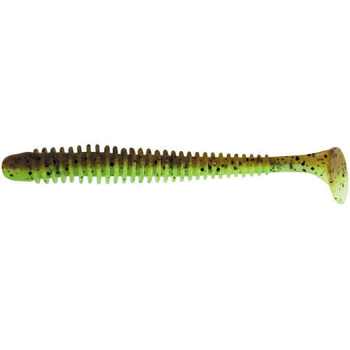 Силикон Keitech Swing Impact 3" #401 Green Pumpkin/Chartreuse