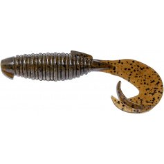 Силикон Keitech Flapper Grub 4" #101 Green Pumpkin PP