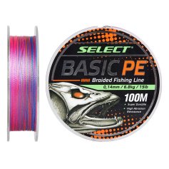 Шнур Select Basic PE 150m (разноцв.) 0.20mm 28LB/12.7kg