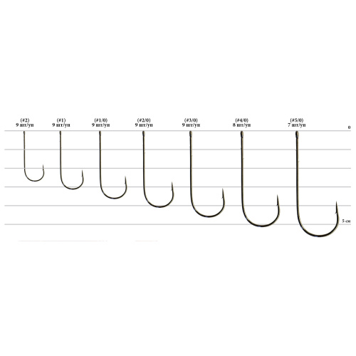 Крючок Decoy Worm 4 Strong Wire 3/0, 8 шт/уп