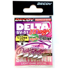 Джиг головка Decoy SV-51 6, 1.77 гр, 5шт