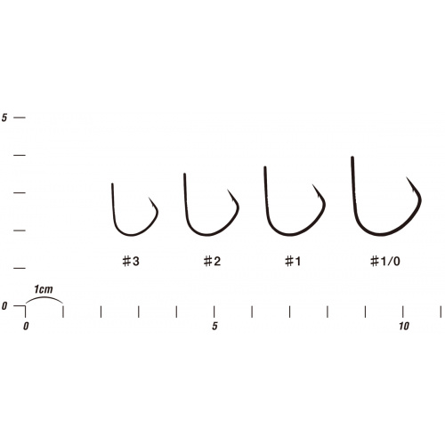 Гачок Decoy Worm 16 Hunter Hook 1 (9 шт/уп)