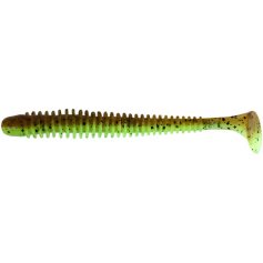 Силикон Keitech Swing Impact 3.5" #401 Green Pumpkin/Chartreuse