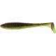 Силікон Keitech Swing Impact Fat 3.8" #401 Green Pumpkin/Chartreuse