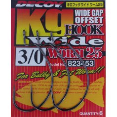Крючок Decoy Worm 25 Hook Wide 2/0 (7 шт/уп)