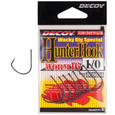 Крючок Decoy Worm 16 Hunter Hook 1 (9 шт/уп)