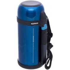 Термос ZOJIRUSHI SF-CС15AН 1.5 л (складная ручка+ремешок) синий