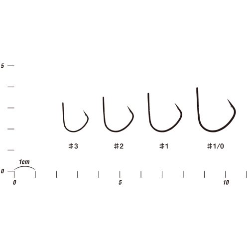 Гачок Decoy Worm 16 Hunter Hook 1 (9 шт/уп)
