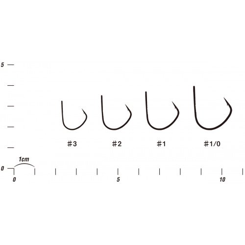 Крючок Decoy Worm 16 Hunter Hook 1 (9 шт/уп)