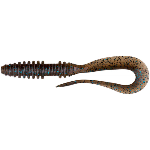 Силикон Keitech Mad Wag Slim #207 Green Pumpkin PP. Blue FLK