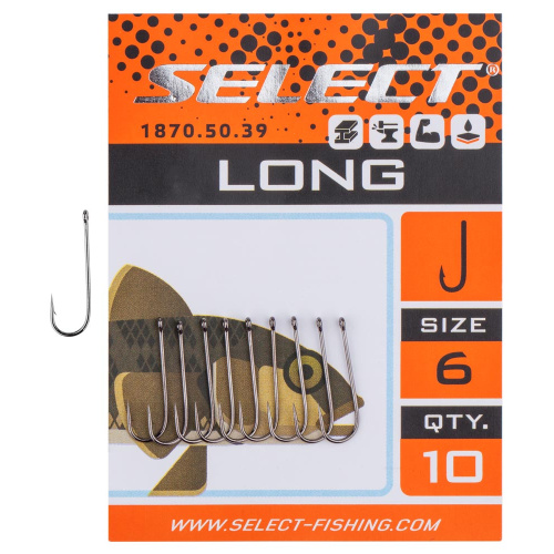 Крючок Select Long 10,10 шт/уп