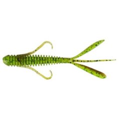 Силикон Keitech Hog Impact 4" #401 Green Pumpkin/Chartreuse