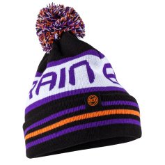 Шапка Brain Black/White/Violet One size ц: фіолетовий