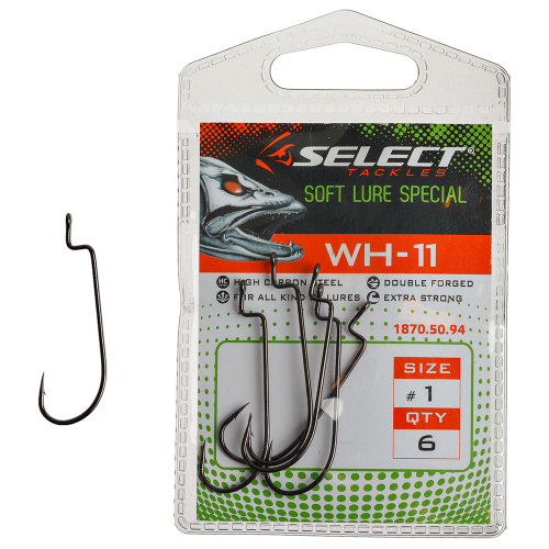 Гачок Select WH-11 1, 6 шт/уп