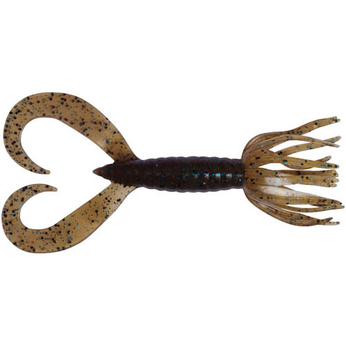 Силикон Keitech Little Spider 2" #207 Green Pumpkin PP. Blue FLK
