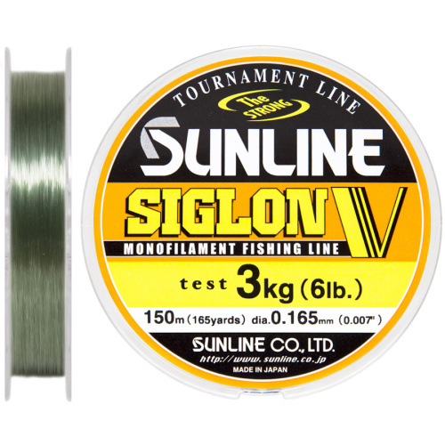 Леска Sunline Siglon V 150м #3/0.285мм 7кг