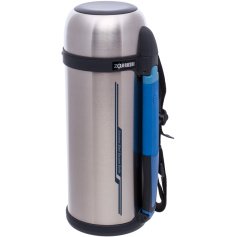 Термос ZOJIRUSHI SF-CС18XA 1.8 л (складная ручка+ремешок) стальной