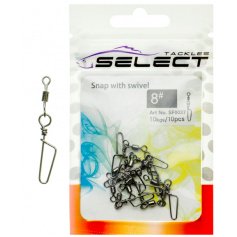Вертлюжок с застежкой Select SF0037 size 10, 10 шт