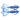Силикон Keitech Crazy Flapper 2.8" #301 Sapphire Blue