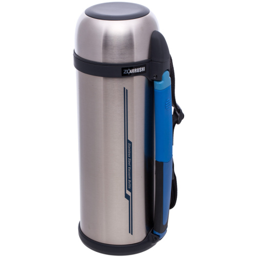 Термос ZOJIRUSHI SF-CС20XA 2 л (складная ручка+ремешок) стальной