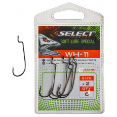 Крючок Select WH-11 2, 6 шт/уп