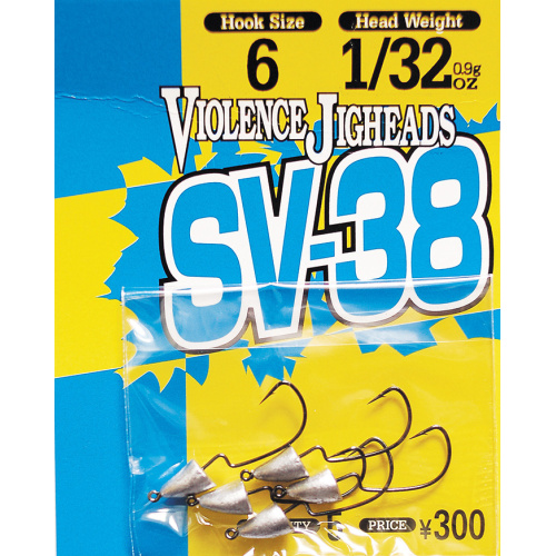 Джиг головка Decoy Violence Jighead SV-38 06, 0.9g 5 шт/уп